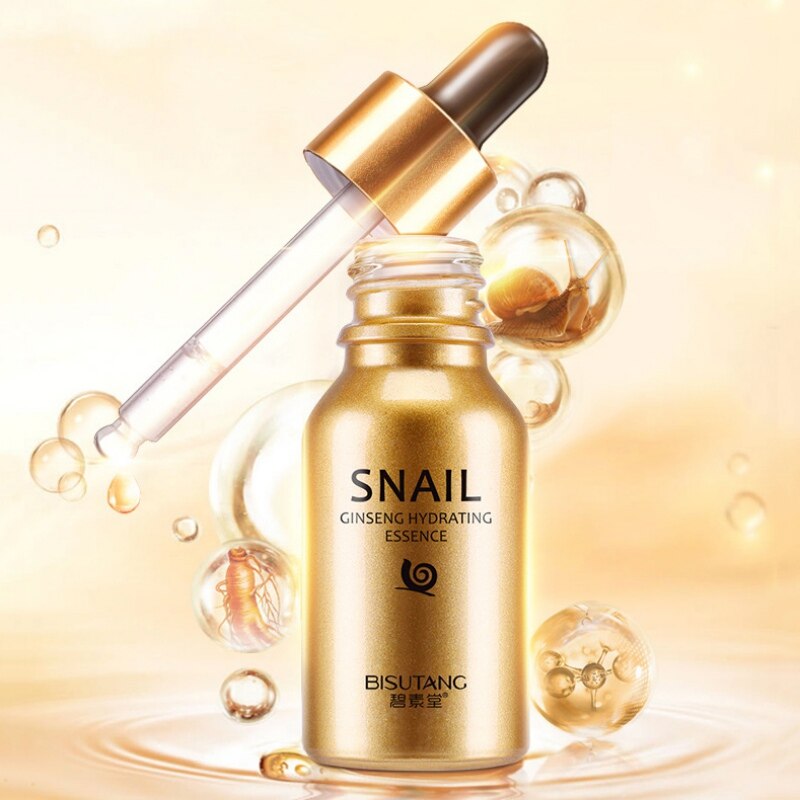 Moisturizing Shrinking Pores Firming Skin Snail Face Essence Hydrating Serum Brighten Skin Color Facial Skin Care Serum