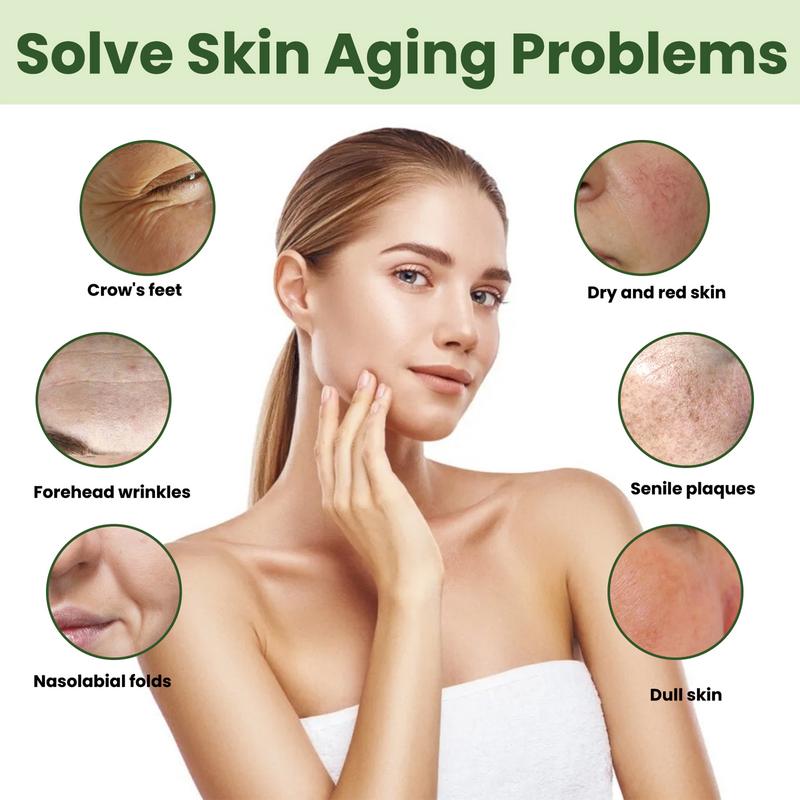 Face Serum Plant Stem Cell & Ceramide Lifting Natural Skin Lightening Essence Repair Damaged Skin Reduce Fine Lines & Wrinkles