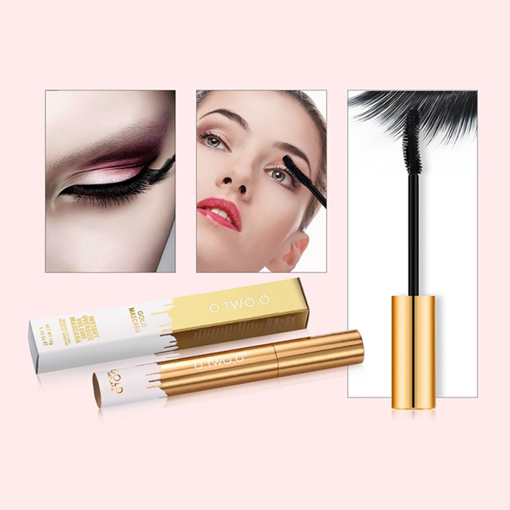 O.TWO.O New Black Mascara Thick Curling Lengthening Quick Dry Mascara Eyelash Extension Brush Lash Beauty Eyes Makeup Tools 9981