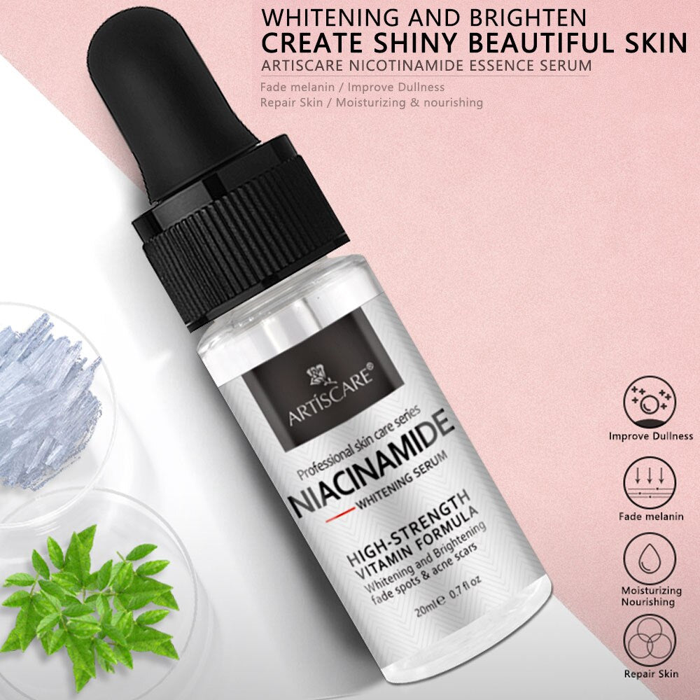 ARTISCARE Nicotinamide + 24k Gold Six Peptides Serum 2pcs Moisturizing &amp; Anti Wrinkles Skin Care Whitening &amp; Anti Aging Essence