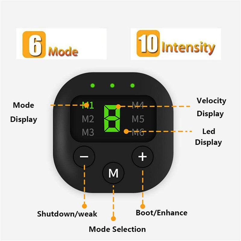 EMS Abdominal Toning Belt Abdomen Vibration Body Slimming Belt Trainer Electric Muscle Stimulator Weight Lost Fitness Equipment