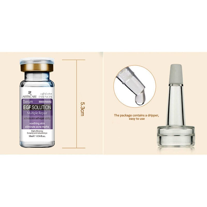 ARTISCARE EGF Repair Serum 2pcs Acne Treatment &amp; Blackhead Removal Skin Care Anti Aging Anti Wrinkle Whitening for Face Essence