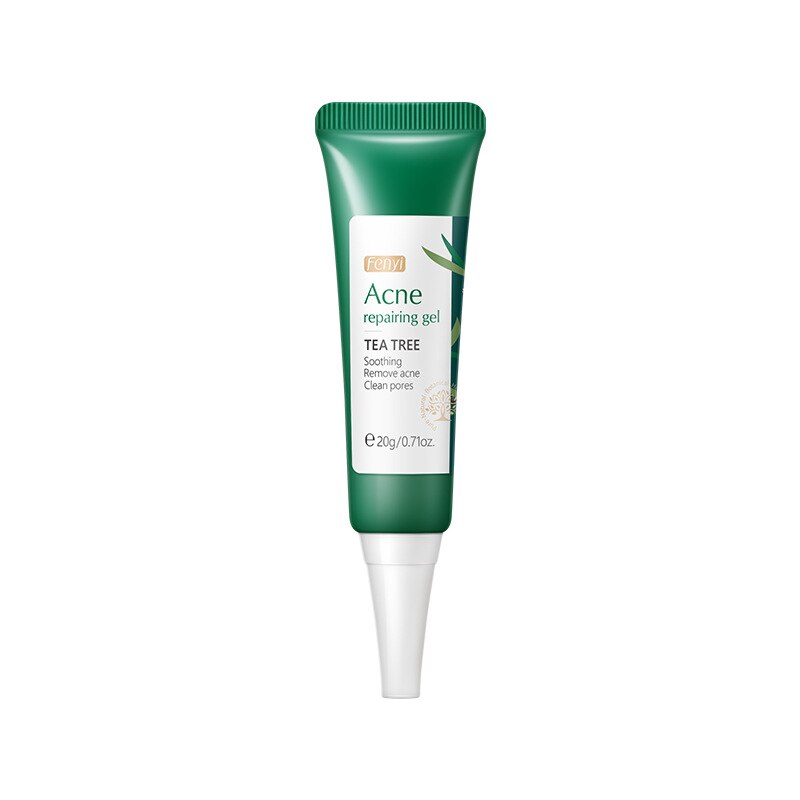 LAIKOU Tea Tree Acne Cream Anti-Acne Oil Control Repair Fade Acne Spots Shrink Pores Whitening Moisturizing Face Gel Skin Care