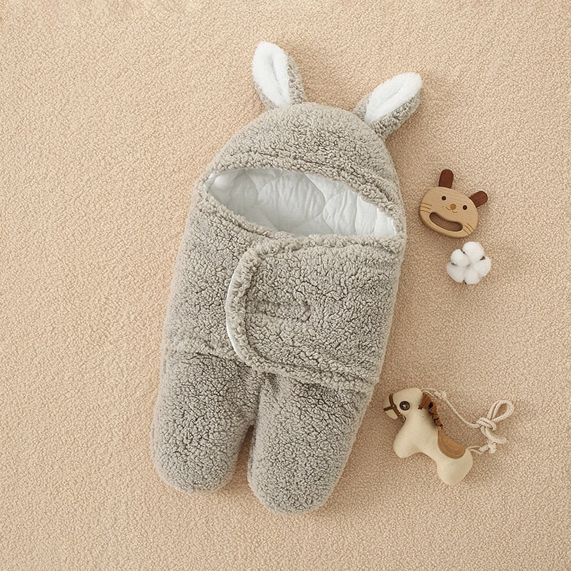 Soft Newborn Baby Wrap Blankets Baby Sleeping Bag Envelope For Newborn Sleepsack 100% Cotton Thicken Cocoon for Baby 0-9 Months