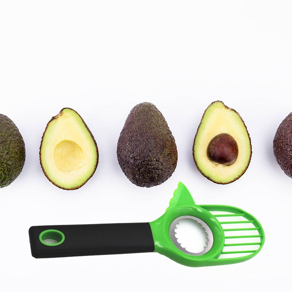 Avocado Slicer  Cutter Peeler &amp; Storage Box Portable Creative Cover Fruit Kitchen Tools Frutero Gadget and Inteligentes