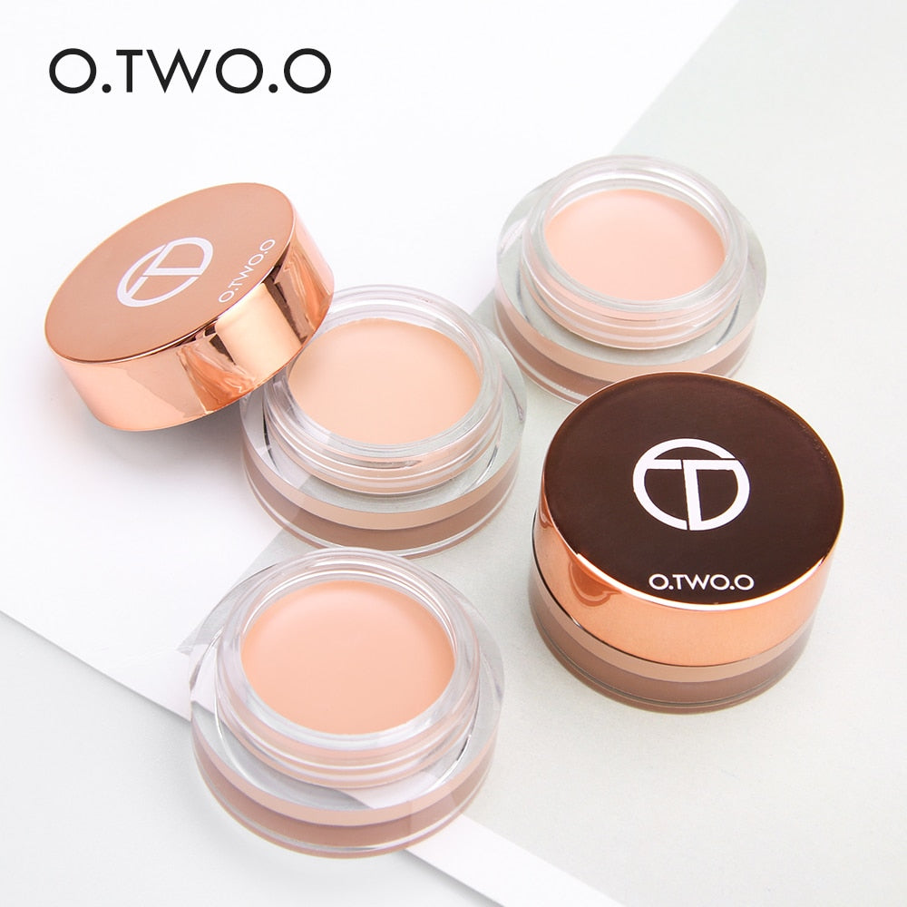 O.TWO.O Eye Primer Concealer Cream Makeup Base Long Lasting Concealer Easy to Wear Cream Moisturizer Oil Control Brighten Skin