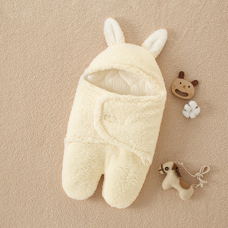 Soft Newborn Baby Wrap Blankets Baby Sleeping Bag Envelope For Newborn Sleepsack 100% Cotton Thicken Cocoon for Baby 0-9 Months
