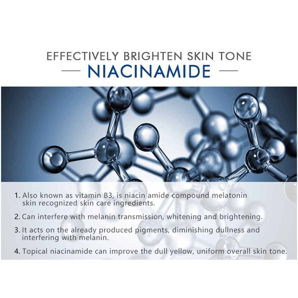 ARTISCARE Nicotinamide Serum 2pcs Facial Whitening Essence for Skin Care Anti Aging and Anti Wrinkle Face Cream Brightening