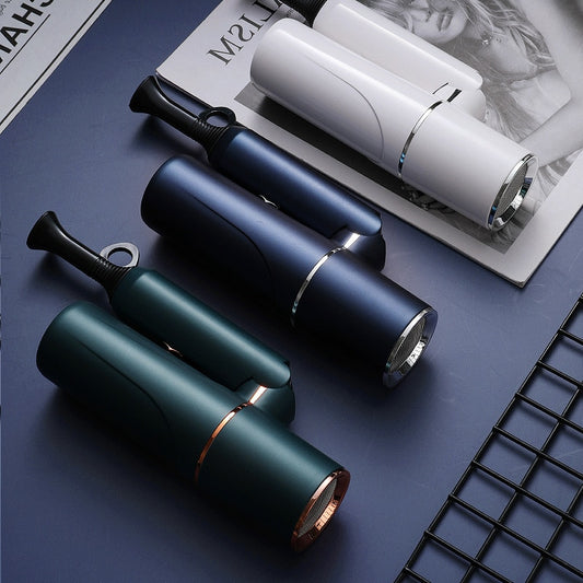 Portable Anion Hair Dryer High Power Blue Light Anion Anti-static Modeling Household Heating Hot Cooling Air Foldable Hairdryer
