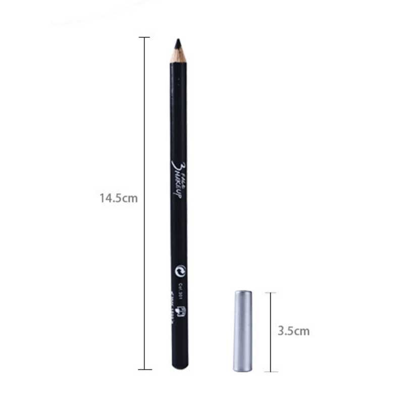 Waterproof Eyeliner Black Brown Eyebrow Pencil Soft Matte Eyeliner Lasting Eyes Makeup Cosmetic