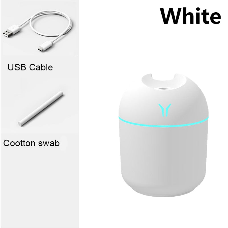Xiaomi Air Humidifier Portable Car Air Freshener USB Aroma Diffuser for Essential Oil Ultrasonic Mist Maker with Colorful Lamp