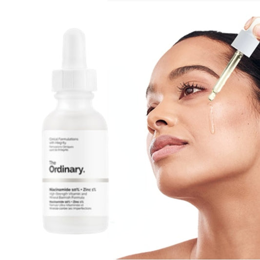 Korean skin care products 10% nicotinamide + 1% zinc Amine zinc three control essence beauty health Glow brighten oil control