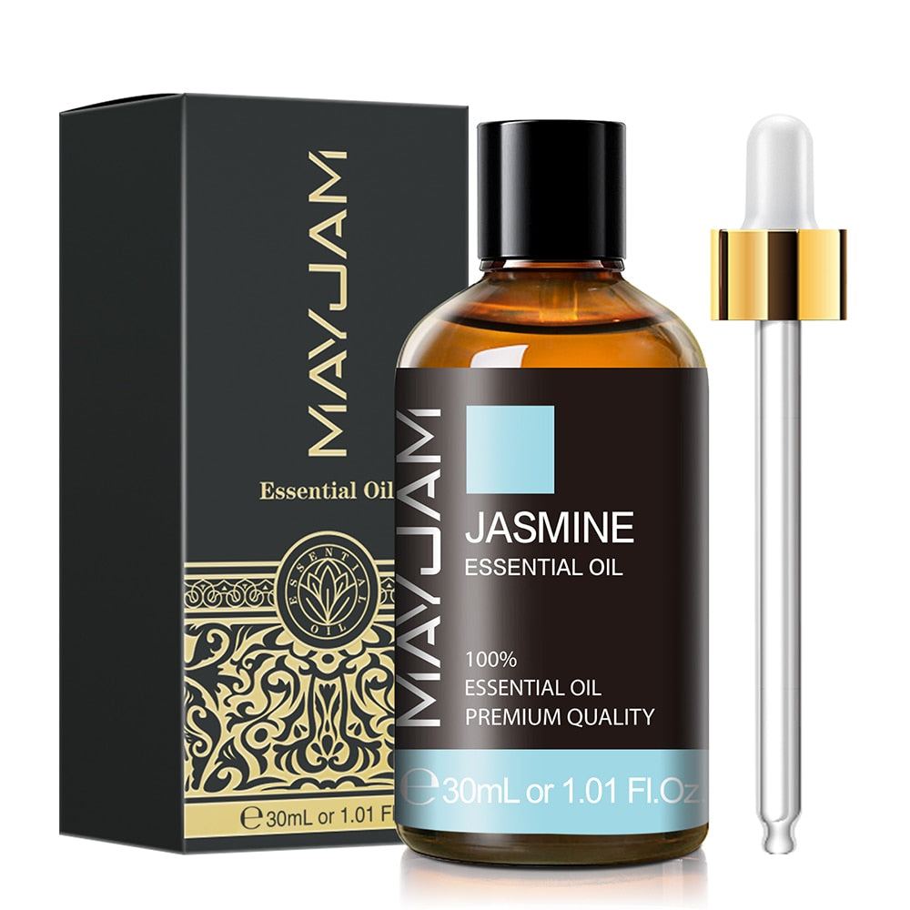 MAJYAM 30ml Pure Natural Tea Tree Essential Oils Diffuser Aromatic Oil Eucalyptus Mint Lemon Rosemary Cinnamon Lemongrass Oil