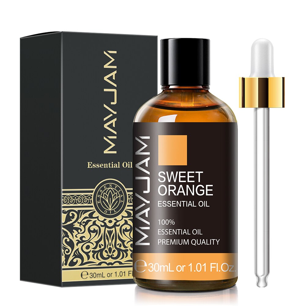 MAJYAM 30ml Pure Natural Tea Tree Essential Oils Diffuser Aromatic Oil Eucalyptus Mint Lemon Rosemary Cinnamon Lemongrass Oil