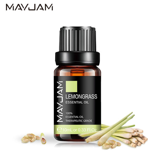 10ML Mosquito Repellent Lemongrass Essential Oil Diffuser Pure Natural Essential Oils Lavender Mint Lemon Citronella Tea Tree