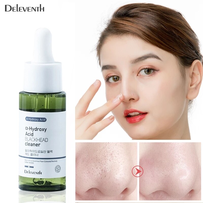 Lactobionic Acid Pore Shrink Face Serum Hyaluronic Acid Moisturizing Nourish Essence Firming Brighten Korean Skin Care Products