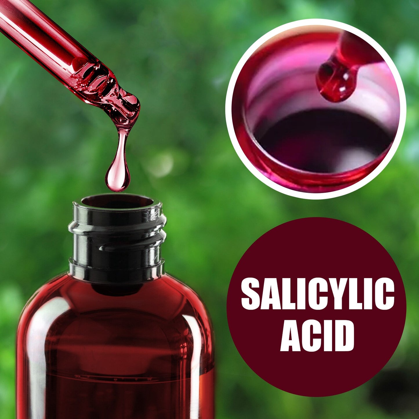 Shrink Pores Serum Salicylic Fruit Acid Essence Exfoliating Moisturizing Nourish Smooth Pore Repair Dry Skin Care Cosmetic 30ml