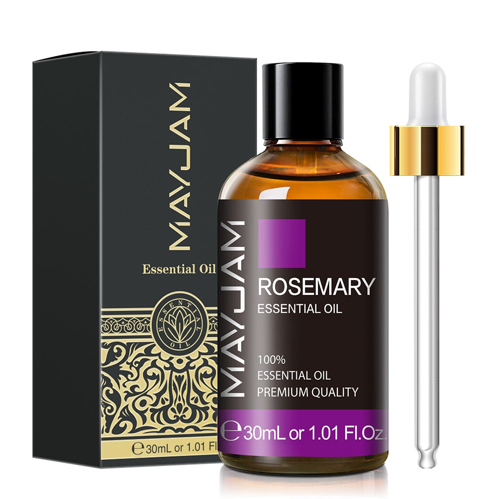 30ml Pure Natural Essential Oils Rose Lavender Jasmine Vanilla Eucalyptus Mint Sandalwood Lemon Cinnamon Tea Tree Essential Oil