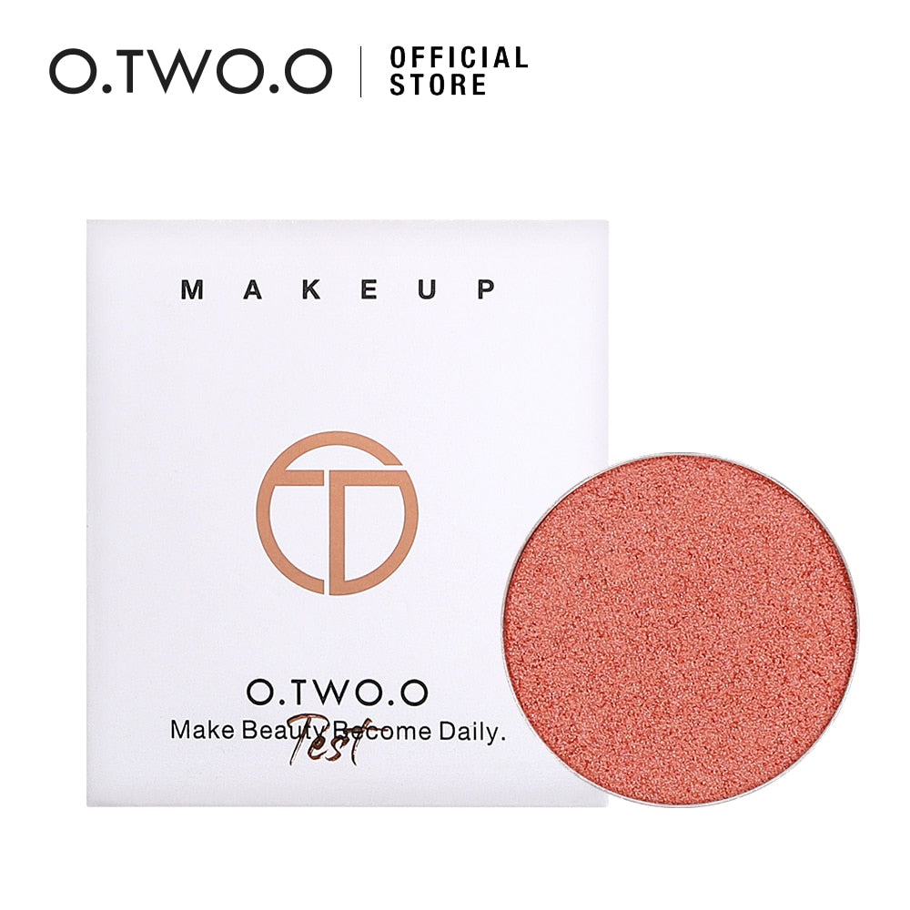 O.TWO.O Eyeshadow Trial Pack Cosmetics Shimmer Shadows Long-lasting Glitter Eye Shadow Sample Size Makeup