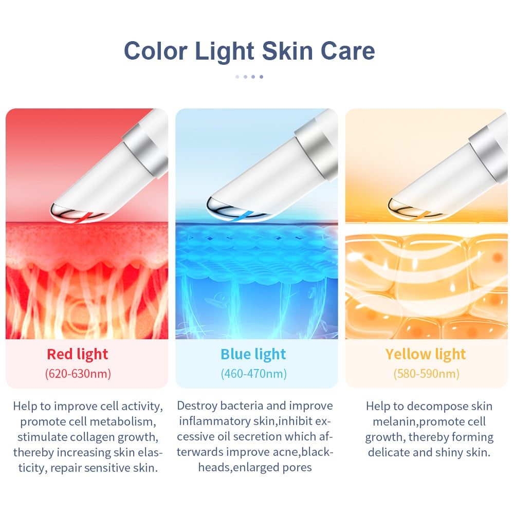 ANLAN EMS Electric Eye Massager Eye Skin Lift Anti Age Wrinkle Skin Care Tool Vibration 45℃ Hot Massage Relax Eyes Photo Therapy
