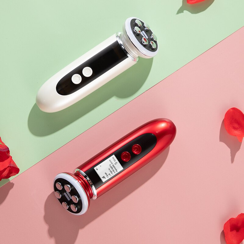 Ems Rf Skin Tightening Machine Tool Beauty Home Makeup Tools Professional Cosmetic Devices Microcurrents for Face Mini Hifu Care