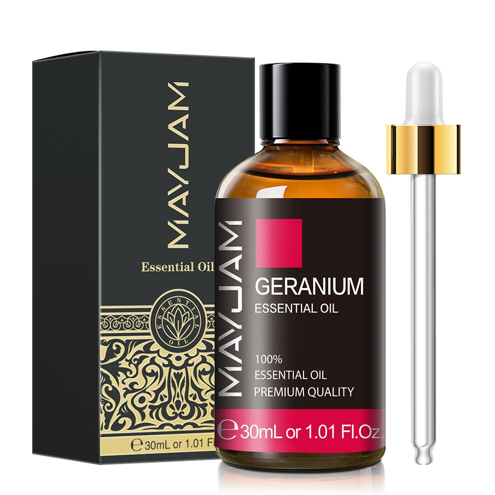 30ml Pure Natural Essential Oils Rose Lavender Jasmine Vanilla Eucalyptus Mint Sandalwood Lemon Cinnamon Tea Tree Essential Oil