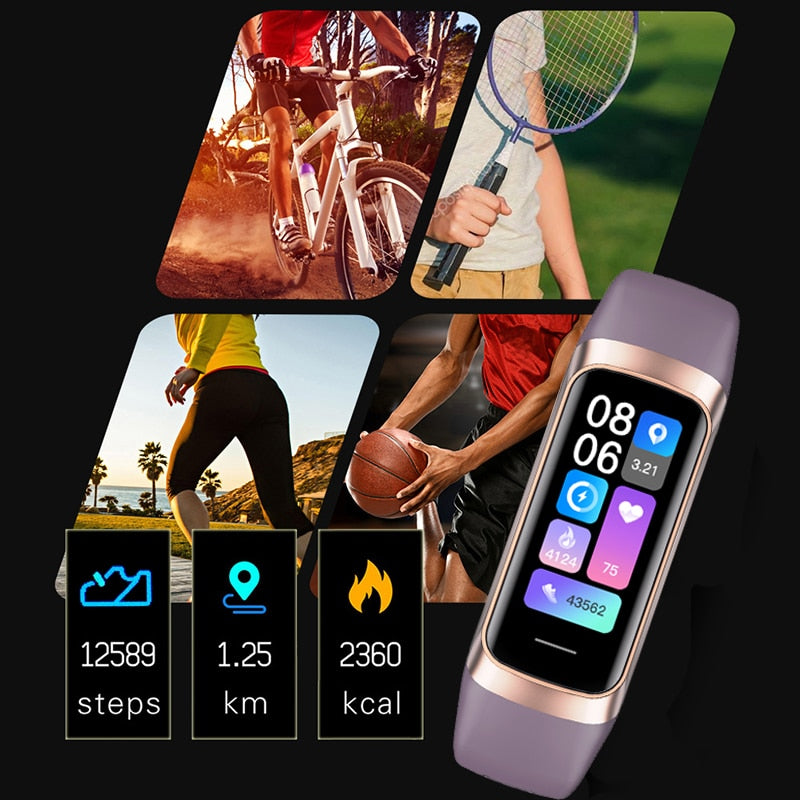 Trosmart C60 Smart Watch Women Sport Fitness Watch For Android iOS Waterproof Body Temperature Heart Rate Monitor Smartwatch Men