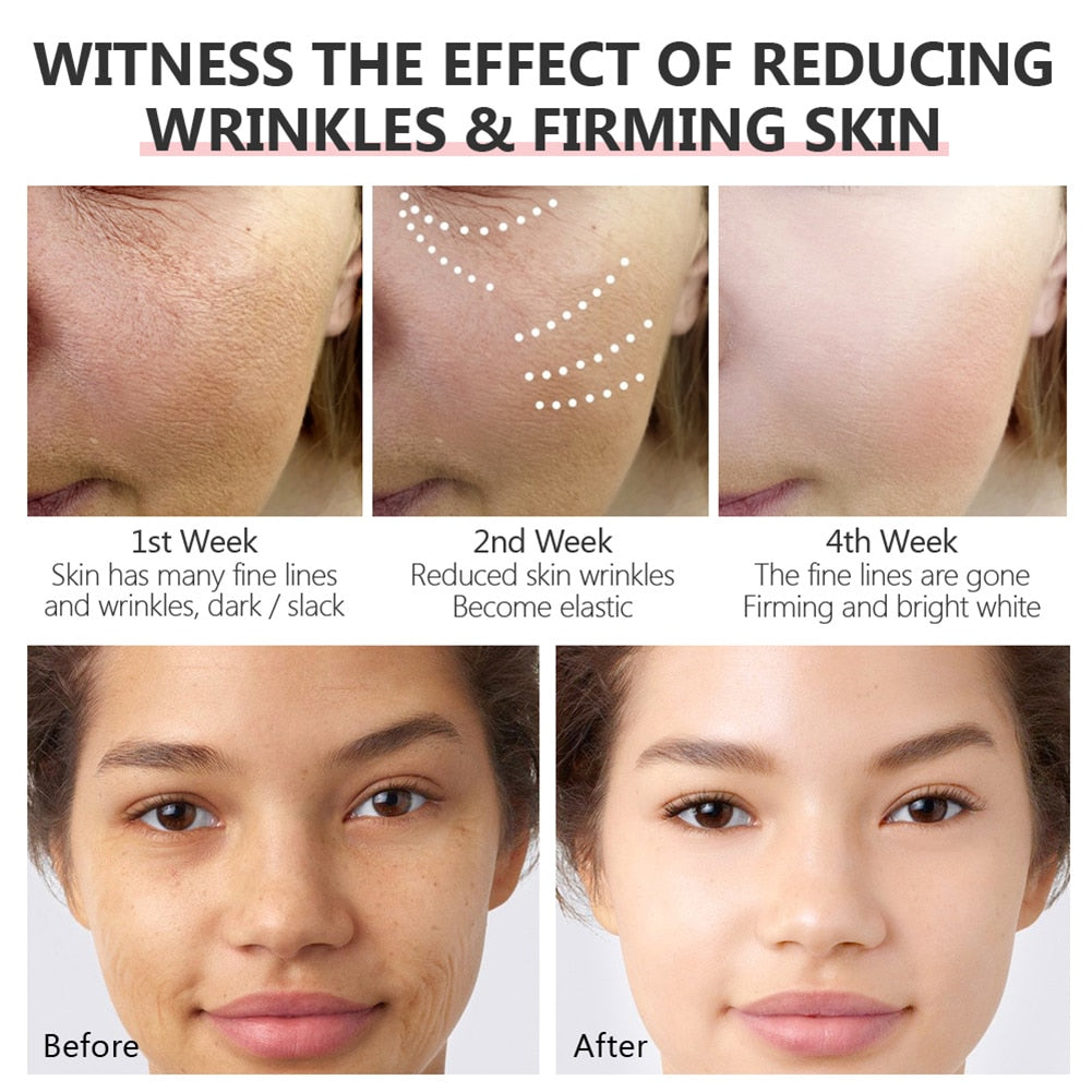 Retinol Anti Aging Removal Wrinkle Serum Firm Lift Fade Fine Lines Moisturizing Face Essence Skin Care Brighten Repair Cosmetic