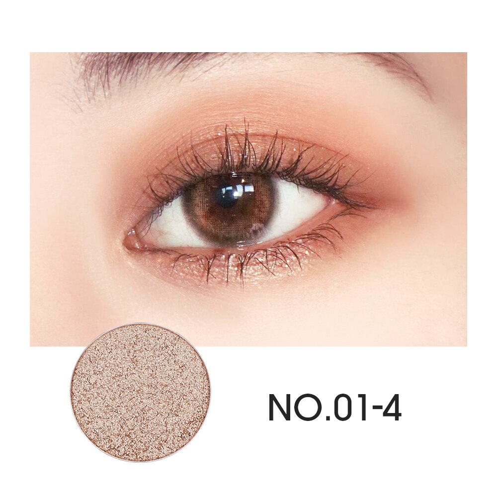 O.TWO.O Eyeshadow Trial Pack Cosmetics Shimmer Shadows Long-lasting Glitter Eye Shadow Sample Size Makeup