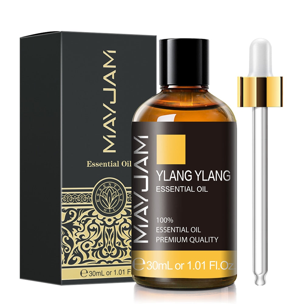 30ml Pure Natural Essential Oils Rose Lavender Jasmine Vanilla Eucalyptus Mint Sandalwood Lemon Cinnamon Tea Tree Essential Oil