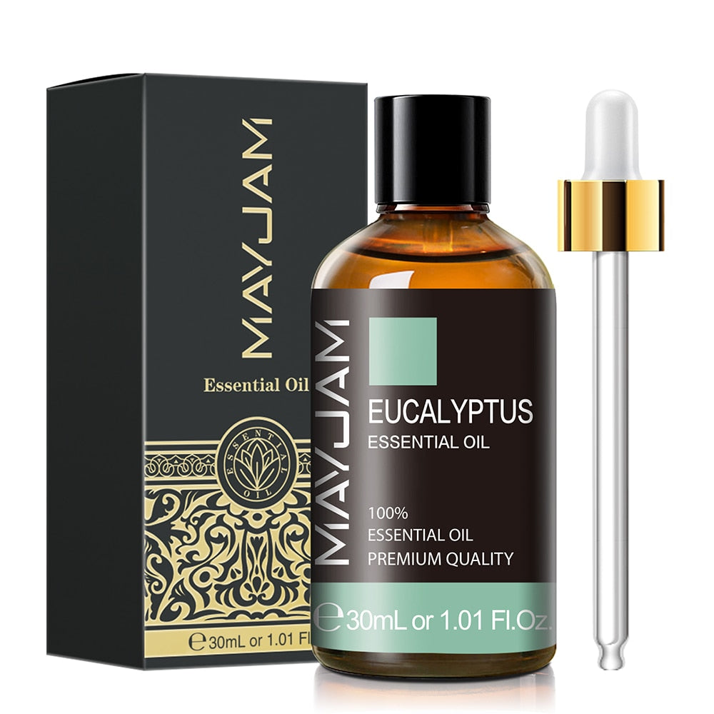 30ml Pure Natural Essential Oils Rose Lavender Jasmine Vanilla Eucalyptus Mint Sandalwood Lemon Cinnamon Tea Tree Essential Oil