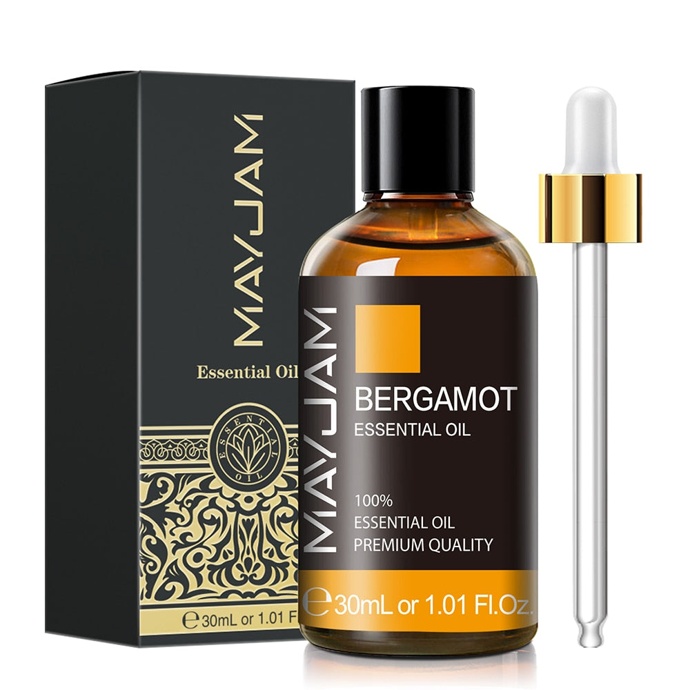 30ml Pure Natural Essential Oils Rose Lavender Jasmine Vanilla Eucalyptus Mint Sandalwood Lemon Cinnamon Tea Tree Essential Oil