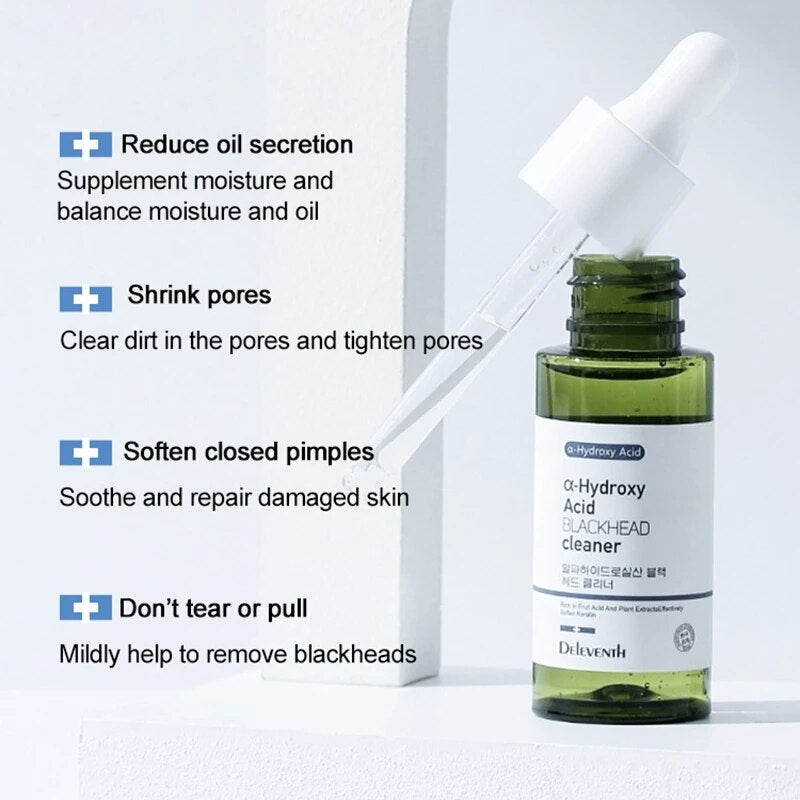 Lactobionic Acid Pore Shrink Face Serum Hyaluronic Acid Moisturizing Nourish Essence Firming Brighten Korean Skin Care Products