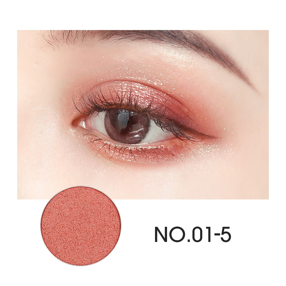O.TWO.O Eyeshadow Trial Pack Cosmetics Shimmer Shadows Long-lasting Glitter Eye Shadow Sample Size Makeup