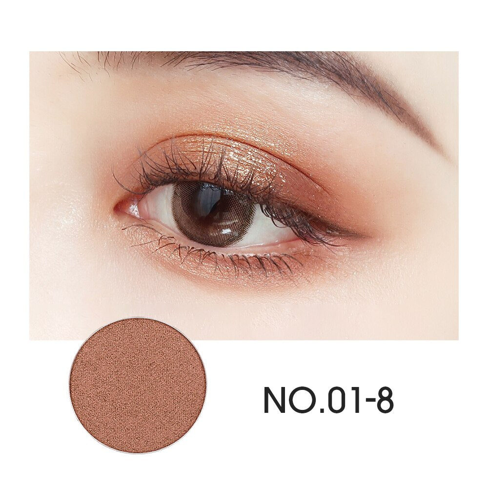 O.TWO.O Eyeshadow Trial Pack Cosmetics Shimmer Shadows Long-lasting Glitter Eye Shadow Sample Size Makeup