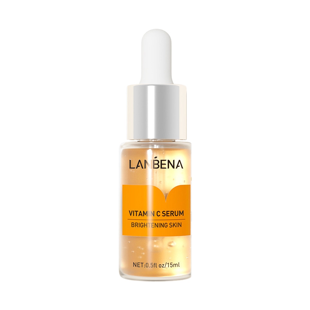 Vitamin C Hyaluronic Acid 24K Gold Six Peptides Acne Removal Serum Anti-Aging Moisturizing Shrink Pore Lift Firming Skin