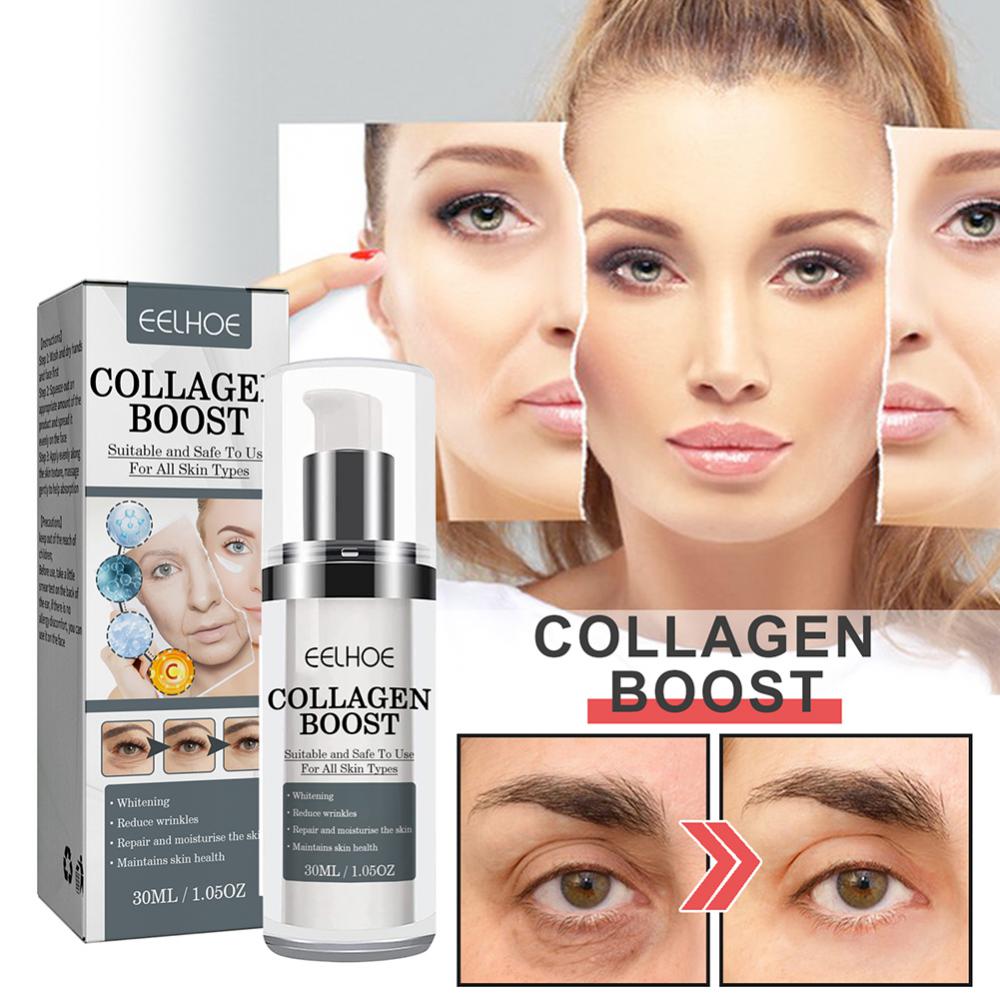 EELHOE Face Collagen Anti-Wrinkle Cream Anti Aging Dark Spot Remover For Face Serum Whitening Firming Cream Women Face Skin Care