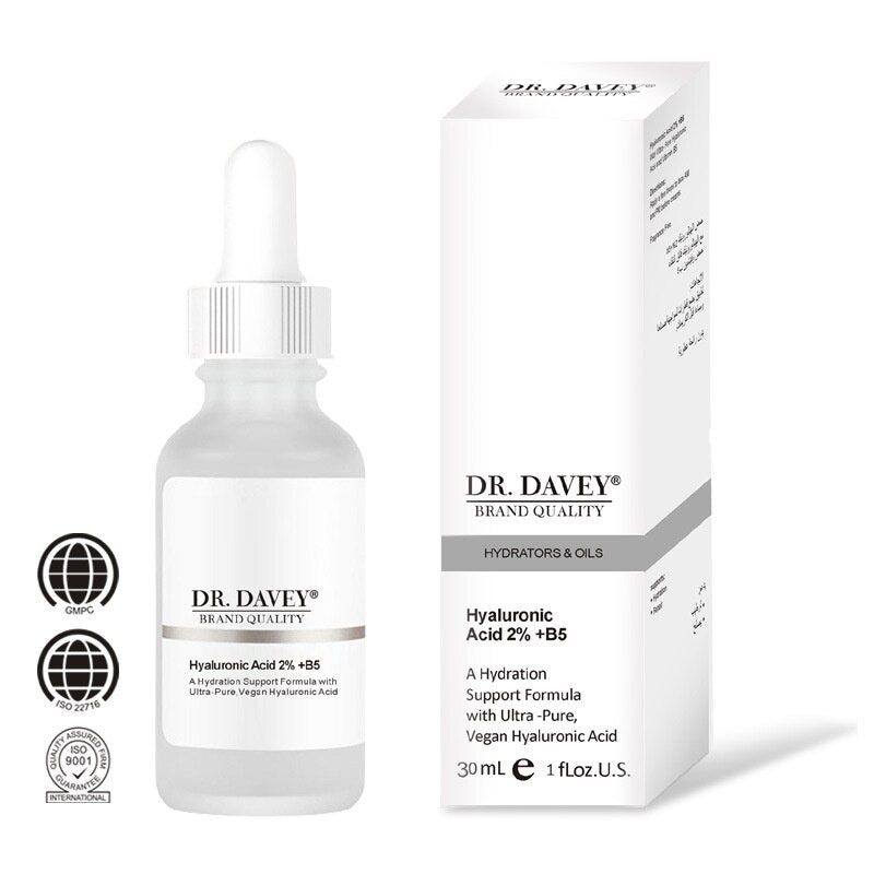 Hyaluronic Acid 2%+B5 Moisturizing Serum Hydrating Essence Improve Dry Skin Repair Skin Barrier Smooth Firm Care