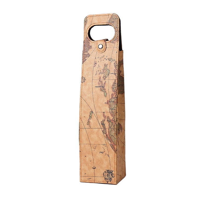 Manufacturers Wholesale Wine Bags Of Wine Packaging Gift Boxes Red Wine Only Leather Box Red Black Brown