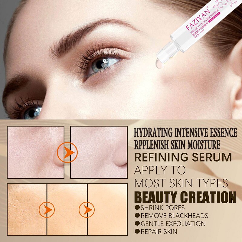 Whitening Moisturizing Retinol Face Serum Hyaluronic Acid Nourish Pores Repair Essence Korean Skin Care Products Cosmetics