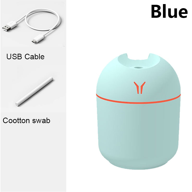 Xiaomi Air Humidifier Portable Car Air Freshener USB Aroma Diffuser for Essential Oil Ultrasonic Mist Maker with Colorful Lamp