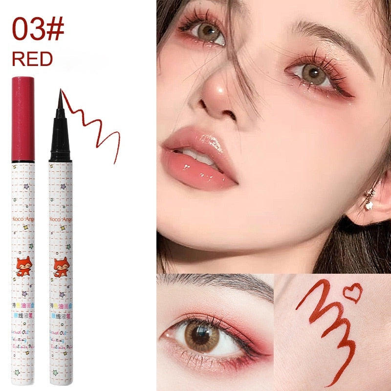 Lemooc Black Liquid Eyeliner Eye Make Up Super Waterproof Long Lasting Eye Liner Easy to Wear Eyes Makeup Cosmetics Tools