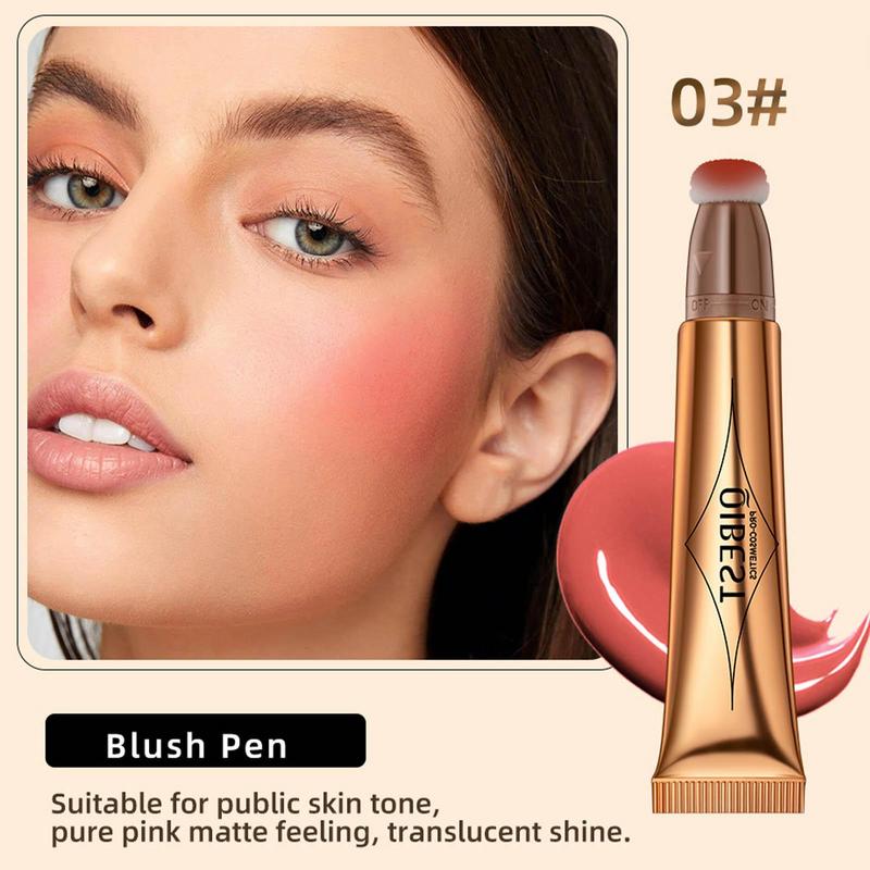 Blush Stick Cream Blusher Blush Highlighter Stick Concealer Pen Versatile Highlighter Makeup Stick Lip Cheek Eye Multi-use Stick