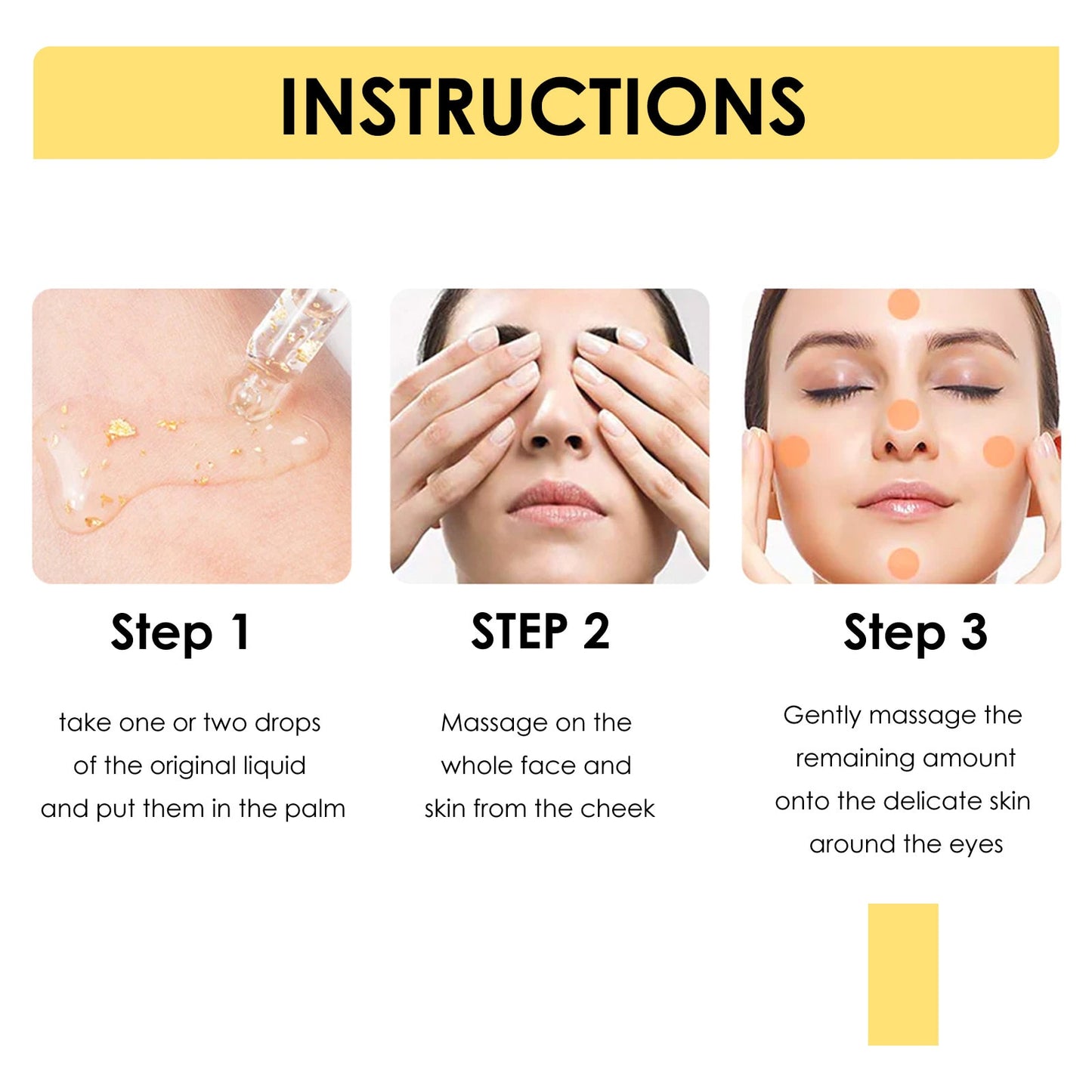 Collagen Removal Wrinkle Serum 24K Gold Anti Aging Lifting Firming Fade Fine Lines Face Essence Moisturizing Skin Care Products