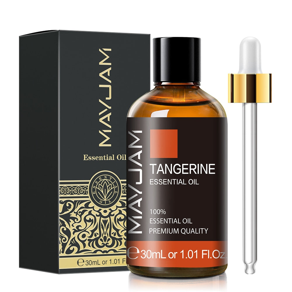 MAJYAM 30ml Pure Natural Tea Tree Essential Oils Diffuser Aromatic Oil Eucalyptus Mint Lemon Rosemary Cinnamon Lemongrass Oil
