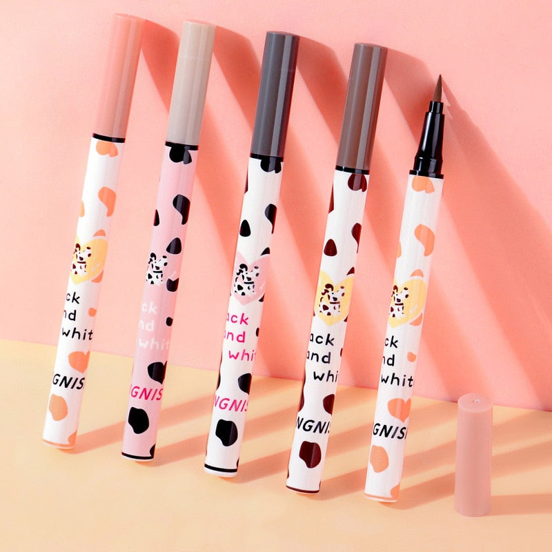 Eyeliner Pen Long Lasting No Smudging Quick Drying Waterproof Not Blooming Liquid Eye Liner Pencil Beauty Makeup Cosmetics Tool
