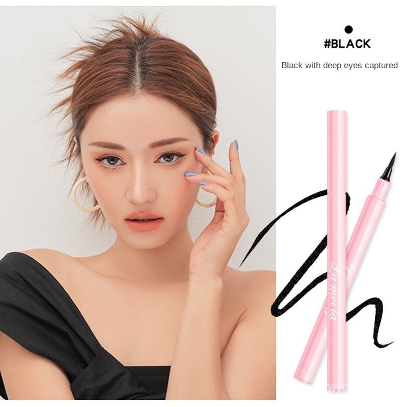 Lemooc Black Liquid Eyeliner Eye Make Up Super Waterproof Long Lasting Eye Liner Easy to Wear Eyes Makeup Cosmetics Tools