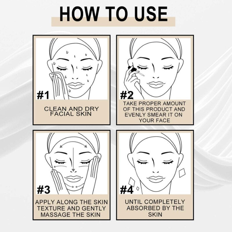 Lactobionic Acid Shrink Pores Face Serum Oil Control Removal Blackheads Acne Treatment Moisturizing Brighten Skin Care Products