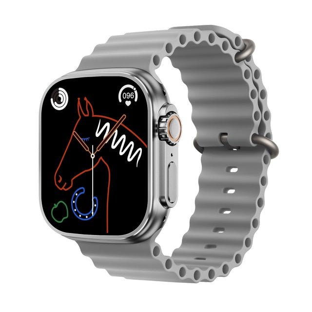 Newest Watch 8 Ultra Series8 Smart Watch Men GPS NFC Smartwatch Waterproof  Sport Mode Fitness Wireless Charging Watch for Apple