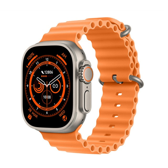 Newest Watch 8 Ultra Series8 Smart Watch Men GPS NFC Smartwatch Waterproof  Sport Mode Fitness Wireless Charging Watch for Apple